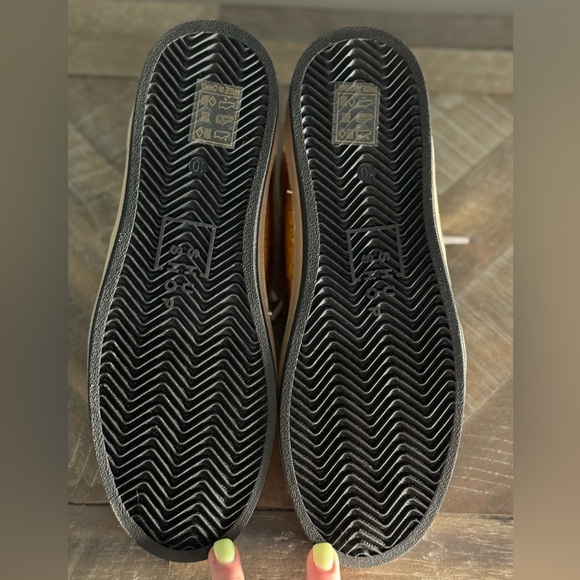 Gold & Blue Glitter ShuShop Sneakers - Picture 5 of 5